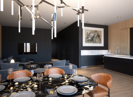 Appartement in Warschau<br>Projekt: Visual Performers