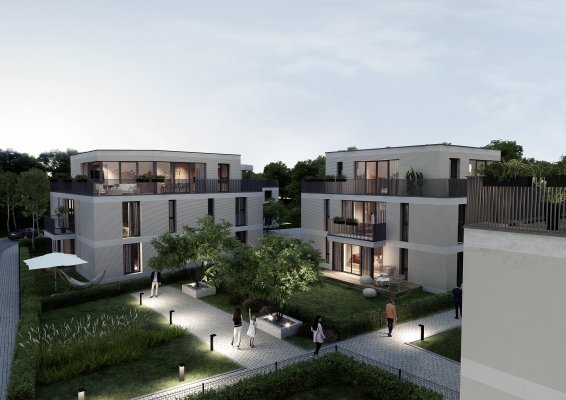 Wohnhäuser in Lochhausen<br>Projekt: Peter Bohn Architekten