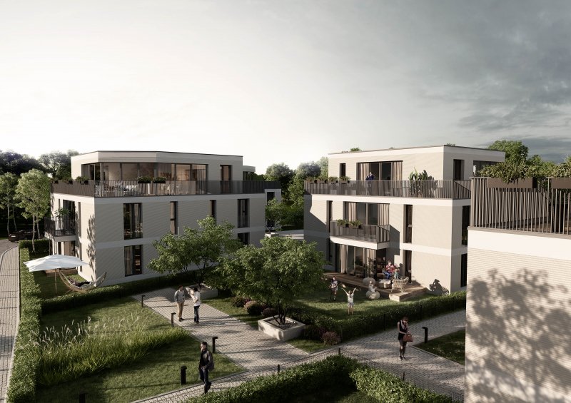 Wohnhäuser in Lochhausen<br>Projekt: Peter Bohn Architekten