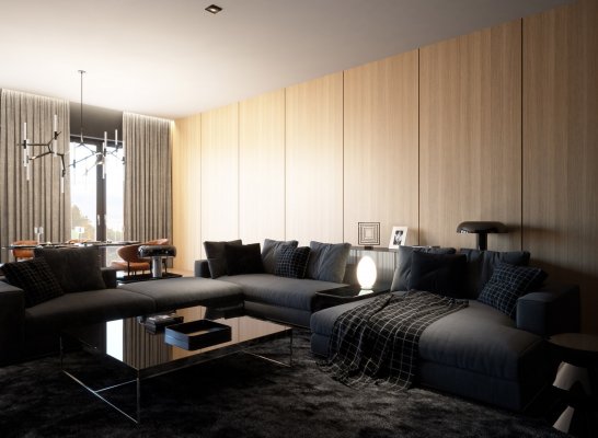 Appartement in Warschau<br>Projekt: Visual Performers